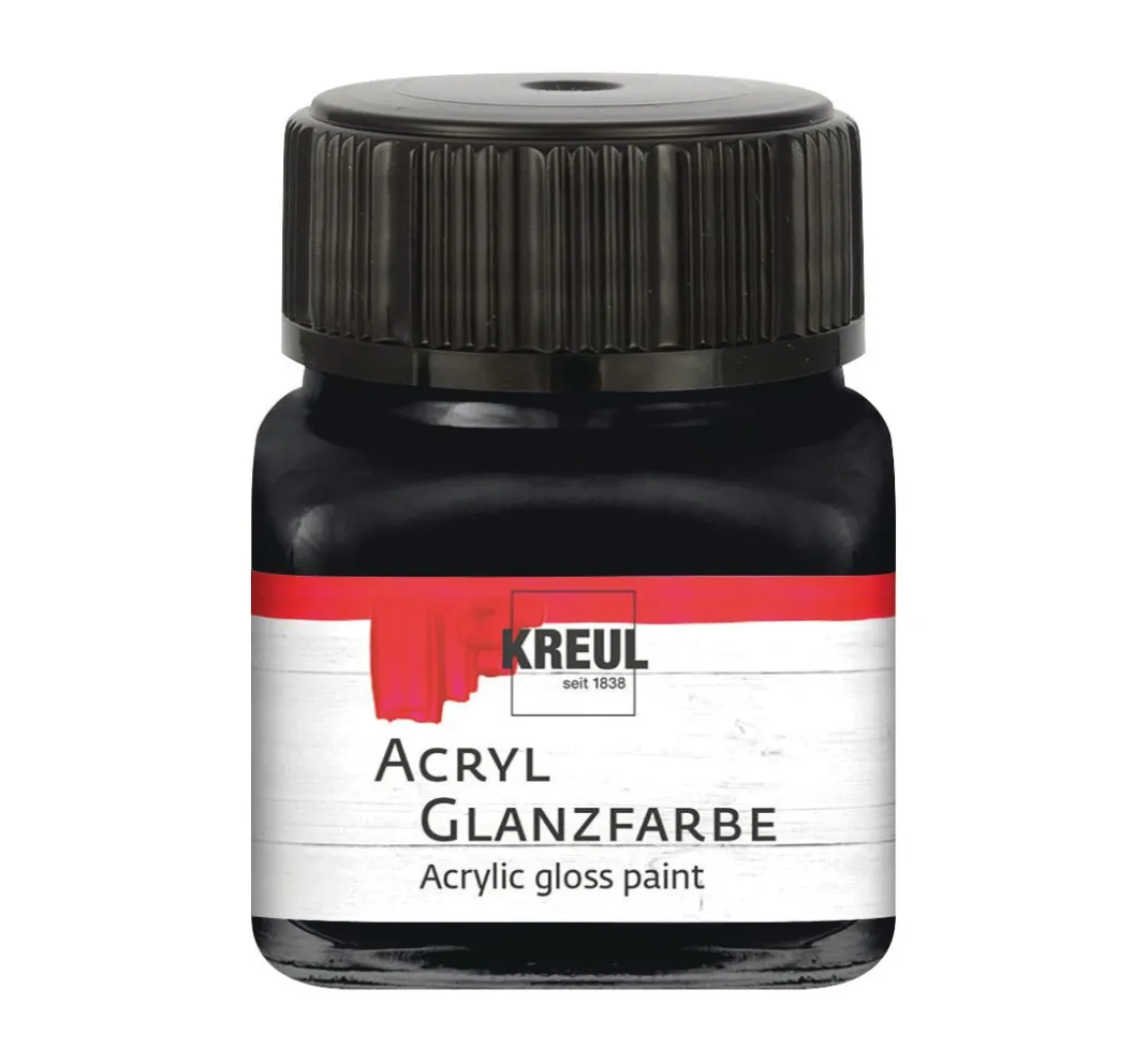 Kreul Kreative Bastelfarbe>KREUL Acryl Glanzfarbe, 20 ml