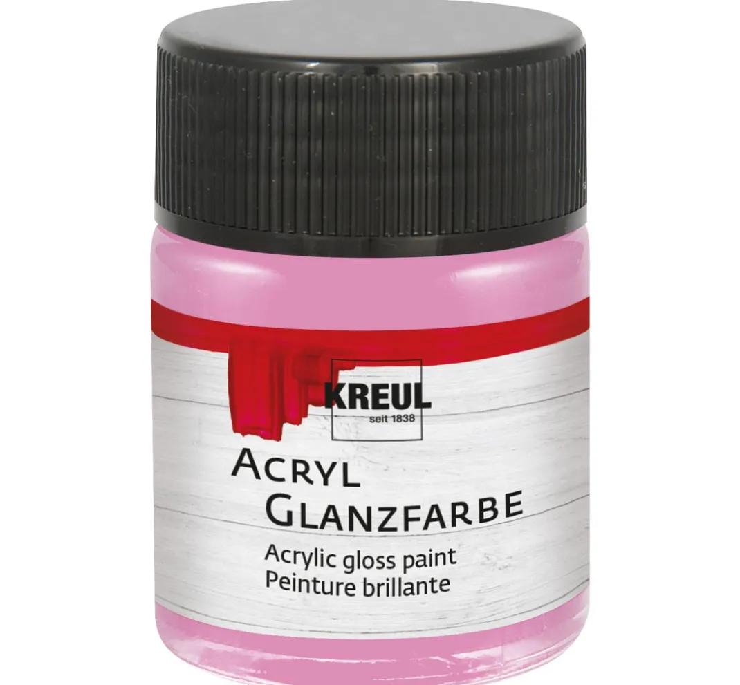 Kreul Kreative Bastelfarbe>KREUL Acryl Glanzfarbe, 50 ml