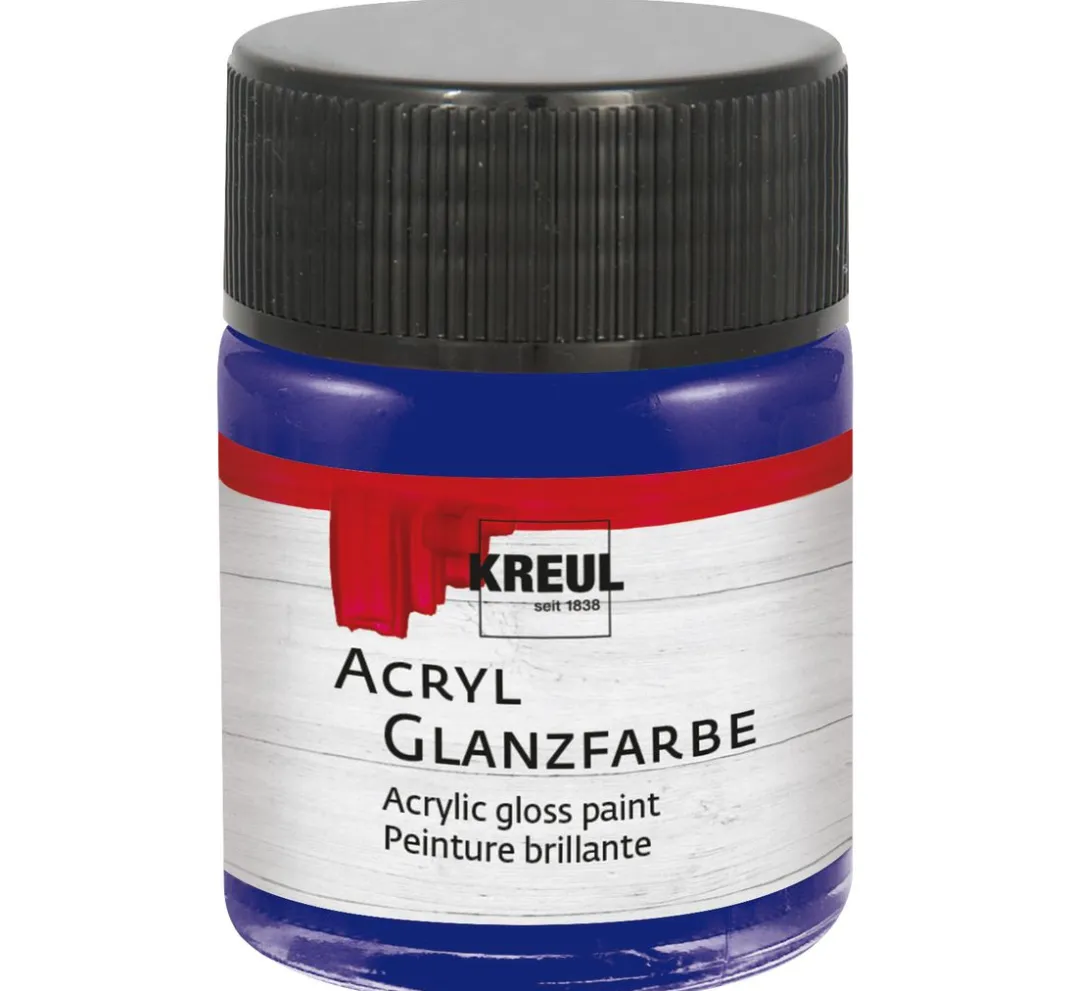 Kreul Kreative Bastelfarbe>KREUL Acryl Glanzfarbe, 50 ml