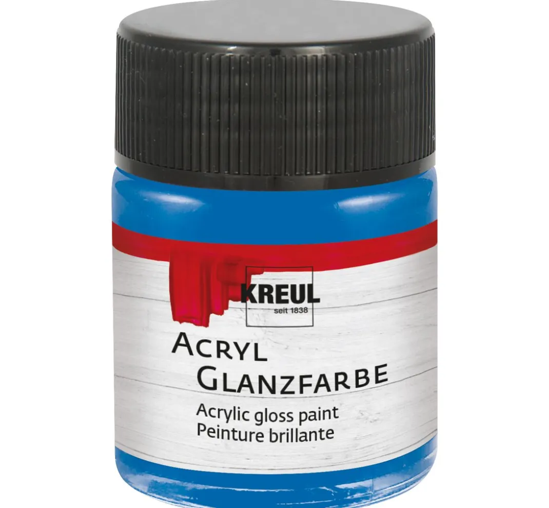 Kreul Kreative Bastelfarbe>KREUL Acryl Glanzfarbe, 50 ml