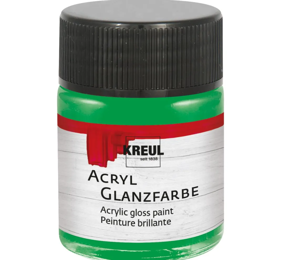 Kreul Kreative Bastelfarbe>KREUL Acryl Glanzfarbe, 50 ml