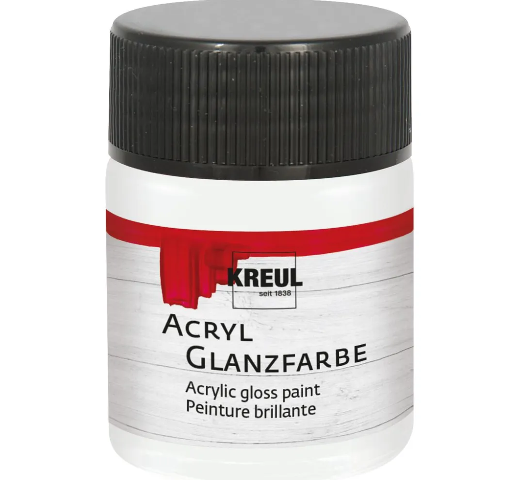 Kreul Kreative Bastelfarbe>KREUL Acryl Glanzfarbe, 50 ml