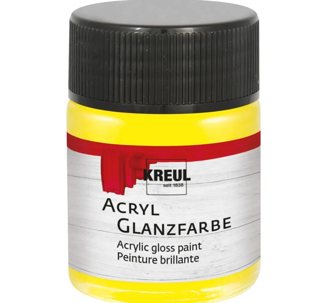 Kreul Kreative Bastelfarbe>KREUL Acryl Glanzfarbe, 50 ml