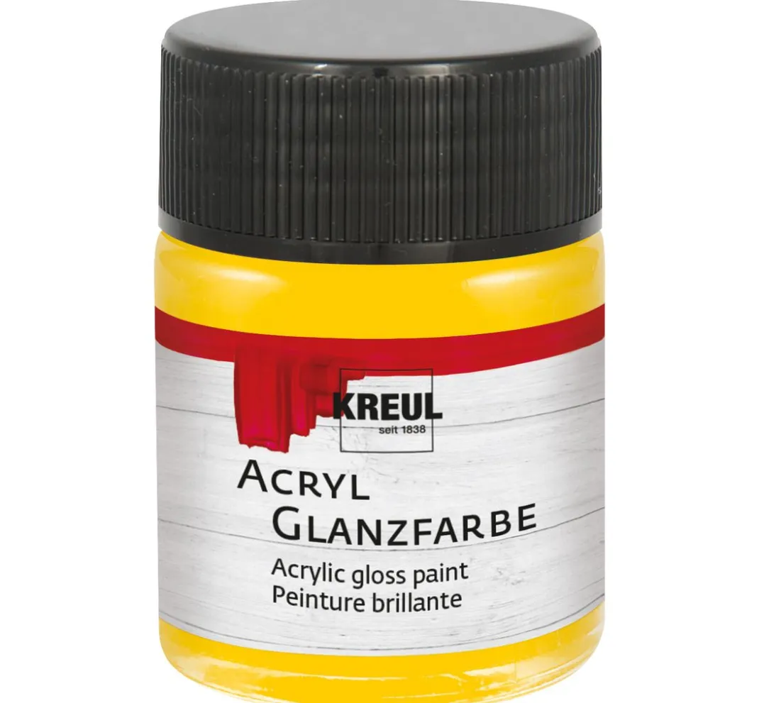 Kreul Kreative Bastelfarbe>KREUL Acryl Glanzfarbe, 50 ml