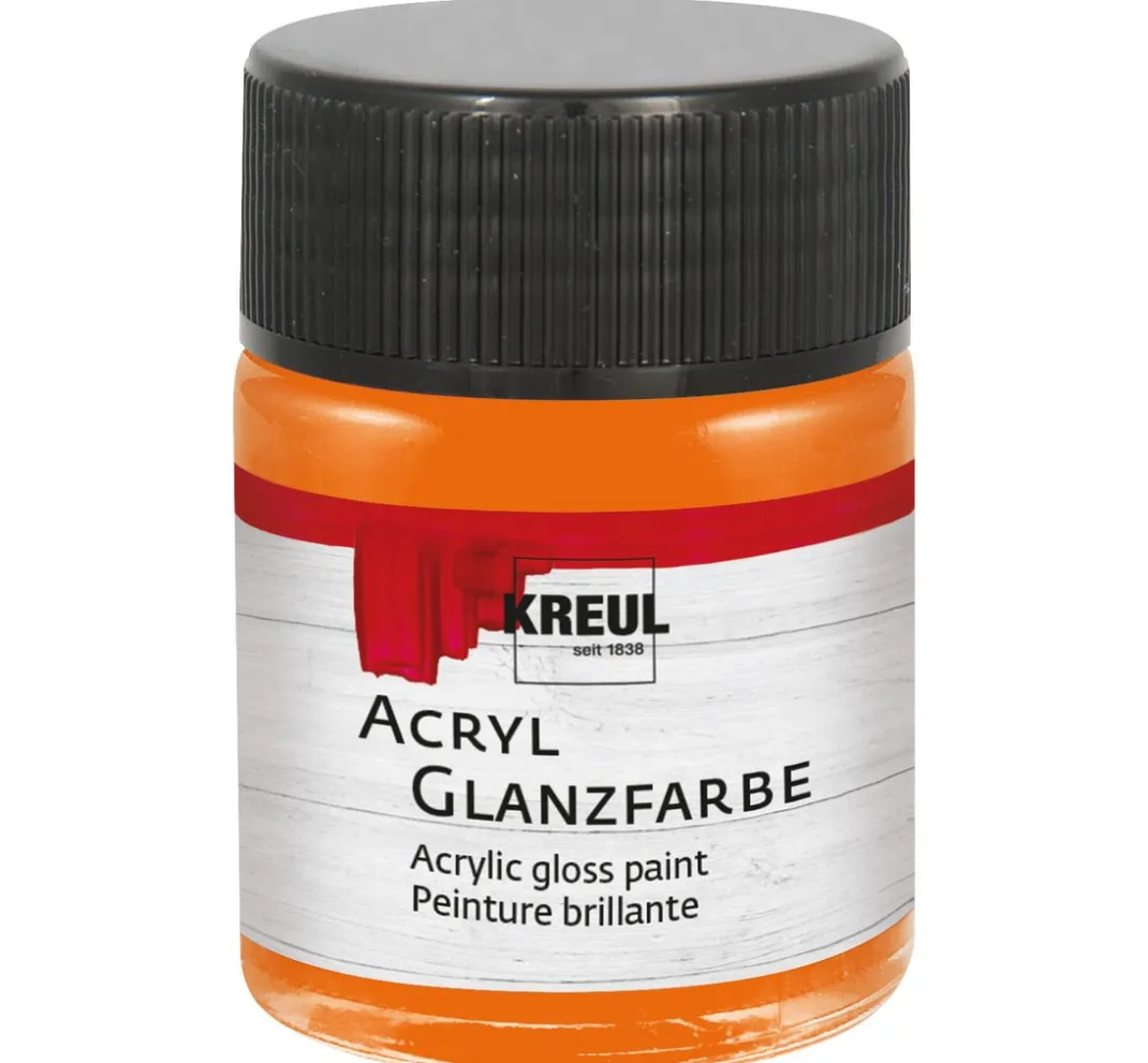 Kreul Kreative Bastelfarbe>KREUL Acryl Glanzfarbe, 50 ml