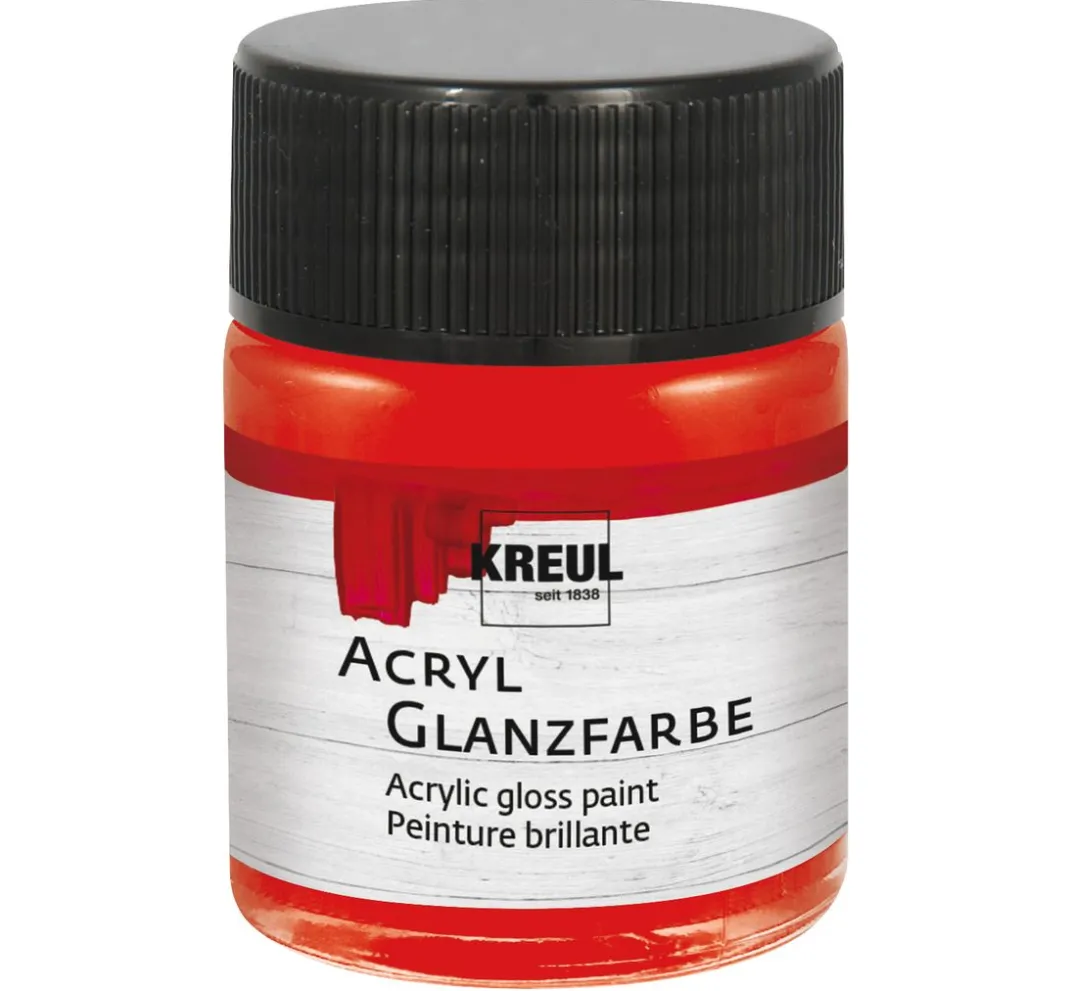 Kreul Kreative Bastelfarbe>KREUL Acryl Glanzfarbe, 50 ml