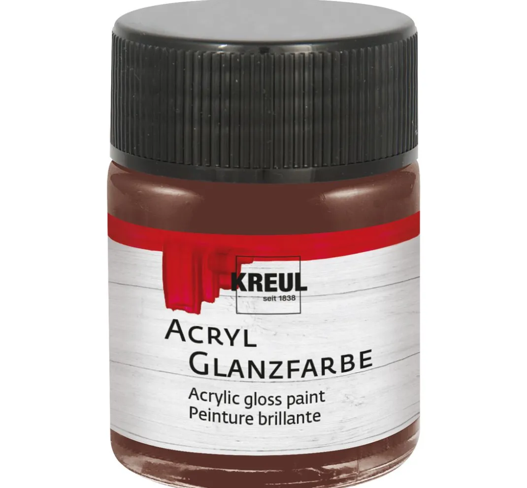 Kreul Kreative Bastelfarbe>KREUL Acryl Glanzfarbe, 50 ml