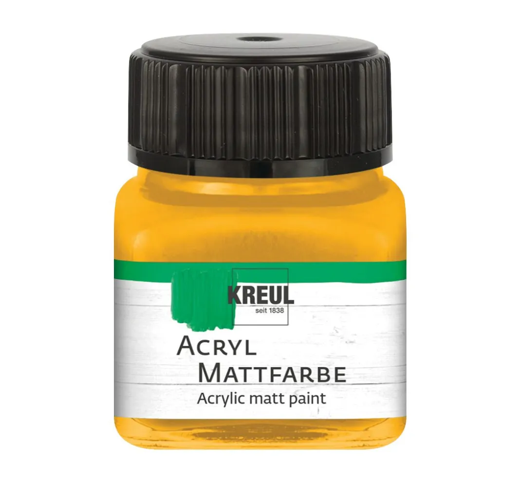 Kreul Kreative Bastelfarbe>KREUL Acryl Mattfarbe, 20 ml