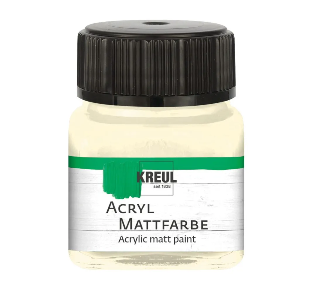 Kreul Kreative Bastelfarbe>KREUL Acryl Mattfarbe, 20 ml