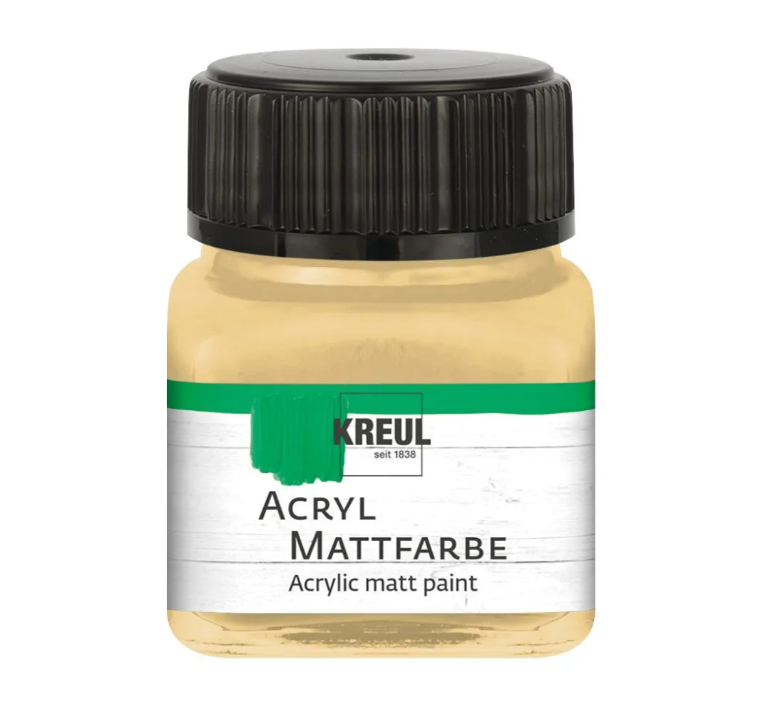 Kreul Kreative Bastelfarbe>KREUL Acryl Mattfarbe, 20 ml