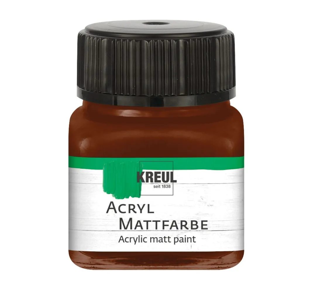 Kreul Kreative Bastelfarbe>KREUL Acryl Mattfarbe, 20 ml
