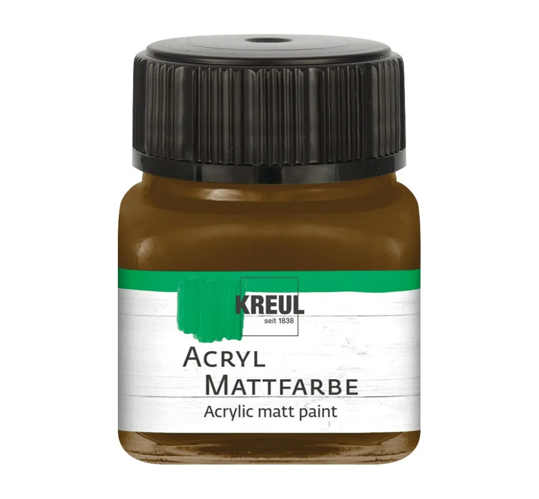 Kreul Kreative Bastelfarbe>KREUL Acryl Mattfarbe, 20 ml