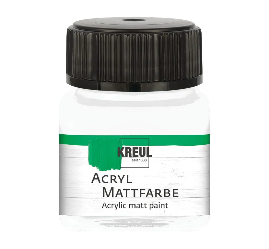 Kreul Kreative Bastelfarbe>KREUL Acryl Mattfarbe, 20 ml