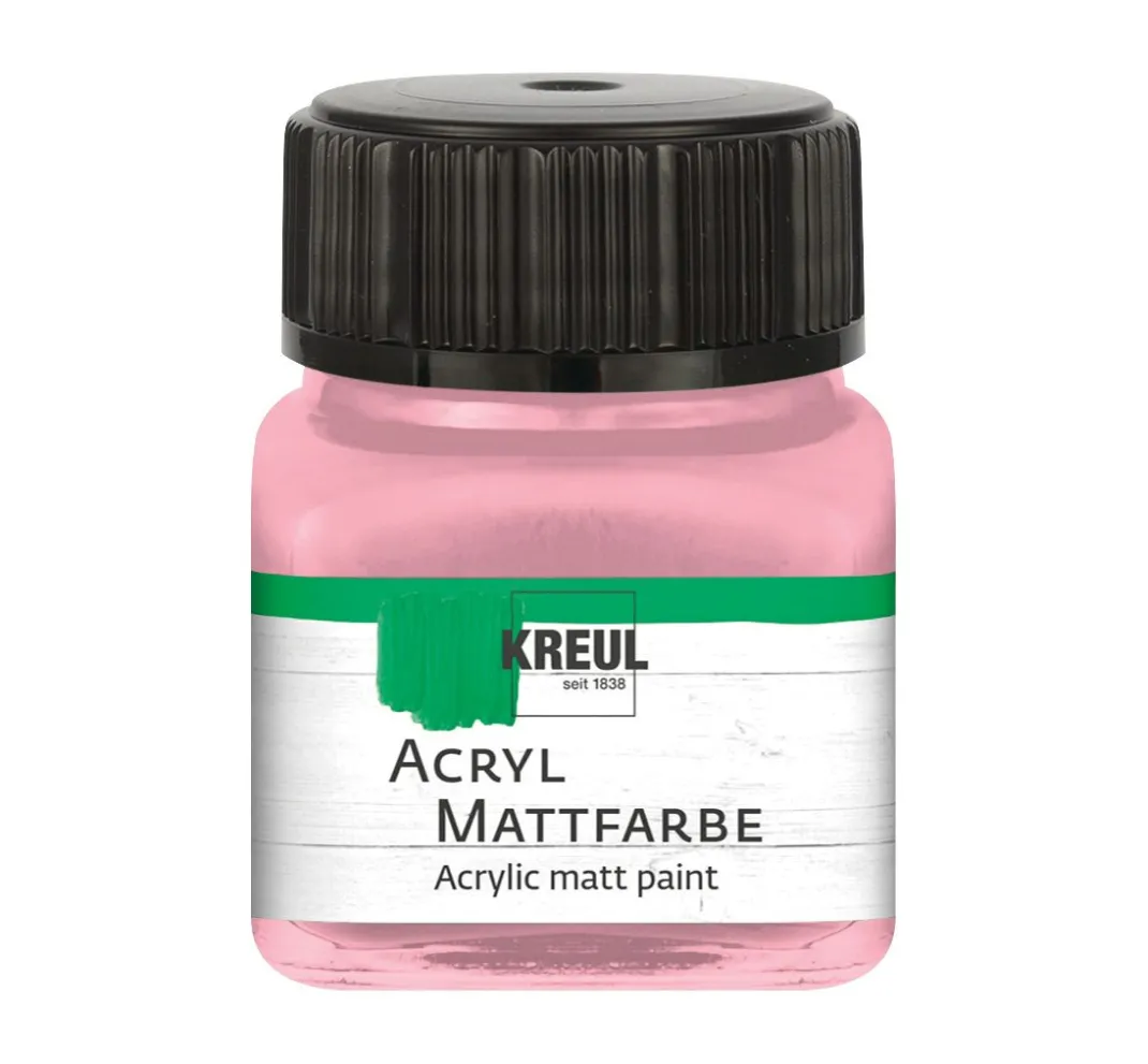Kreul Kreative Bastelfarbe>KREUL Acryl Mattfarbe, 20 ml