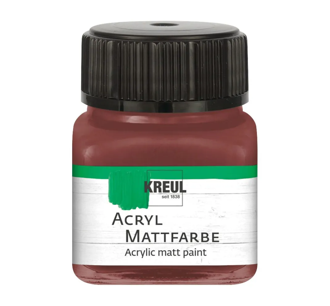 Kreul Kreative Bastelfarbe>KREUL Acryl Mattfarbe, 20 ml