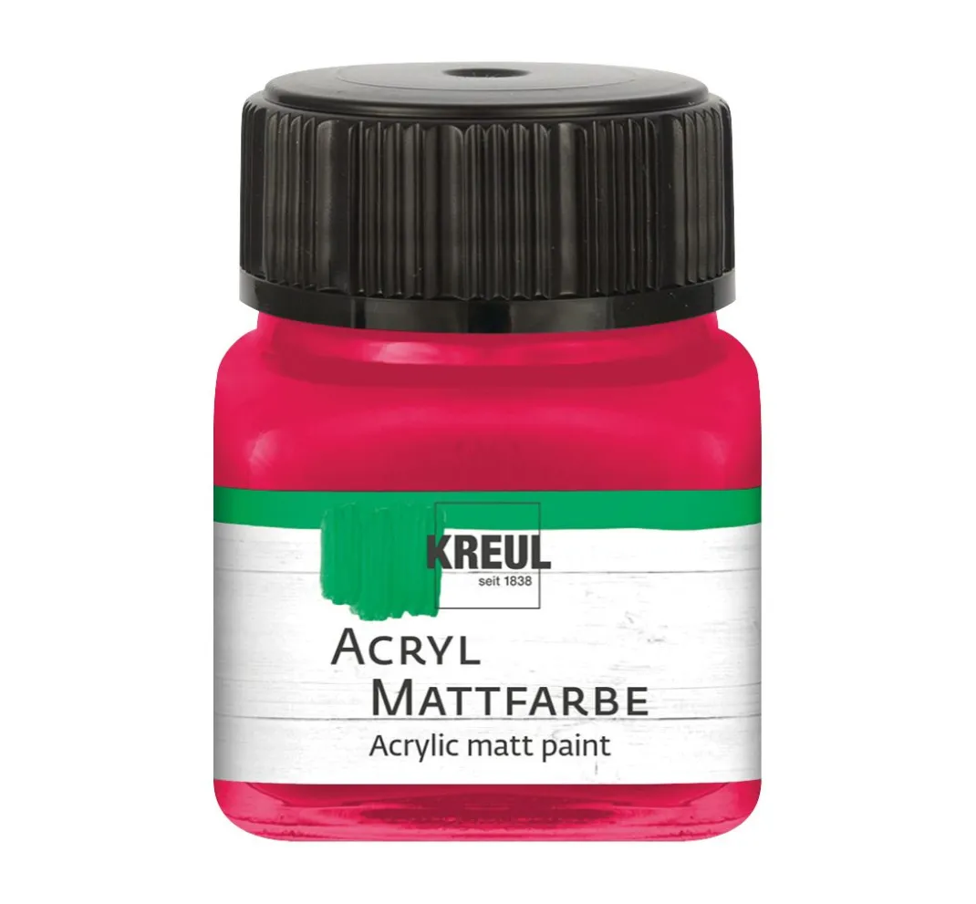 Kreul Kreative Bastelfarbe>KREUL Acryl Mattfarbe, 20 ml