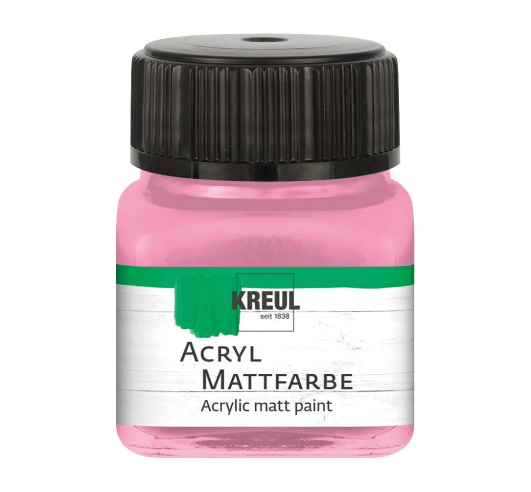 Kreul Kreative Bastelfarbe>KREUL Acryl Mattfarbe, 20 ml