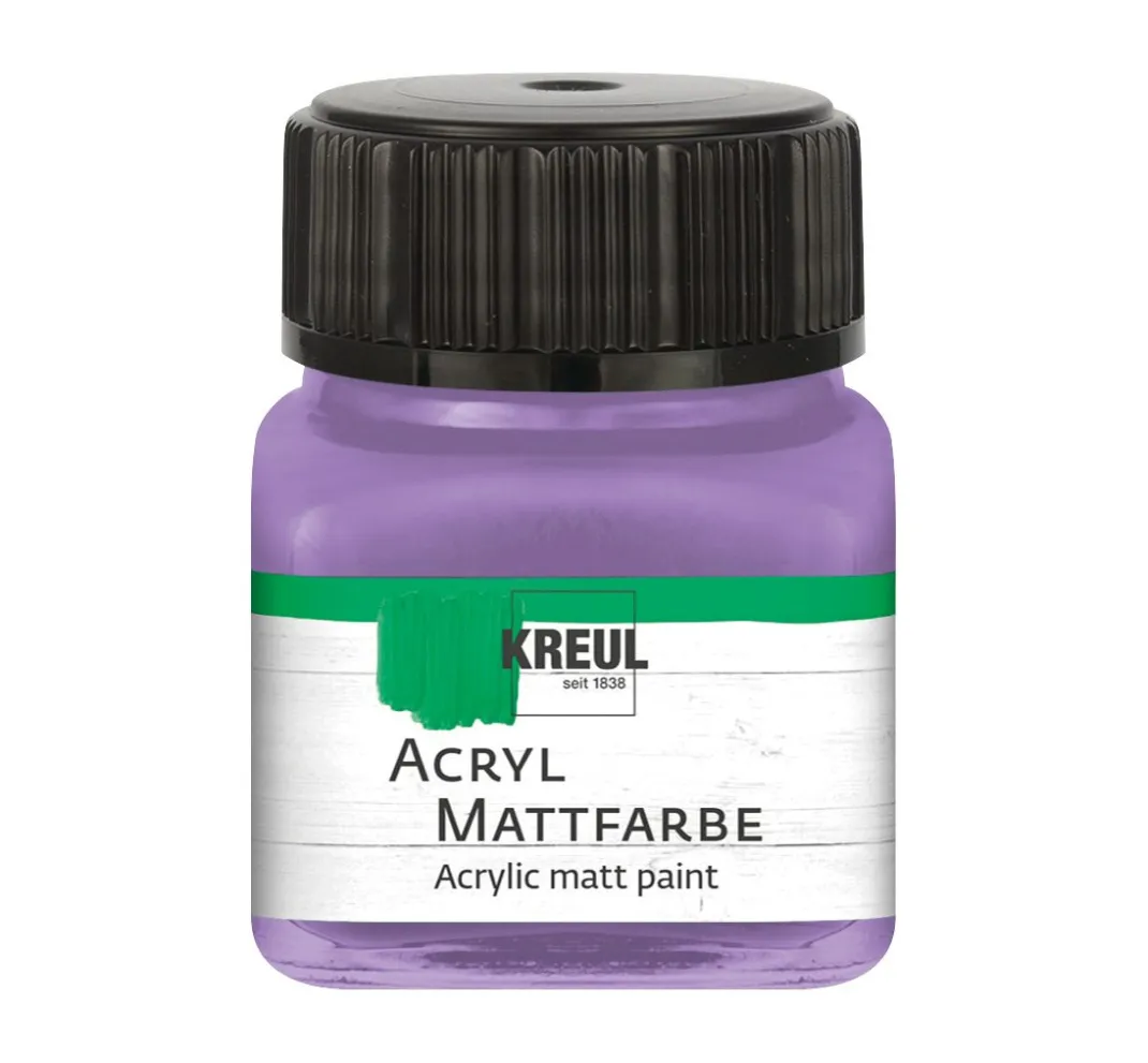 Kreul Kreative Bastelfarbe>KREUL Acryl Mattfarbe, 20 ml