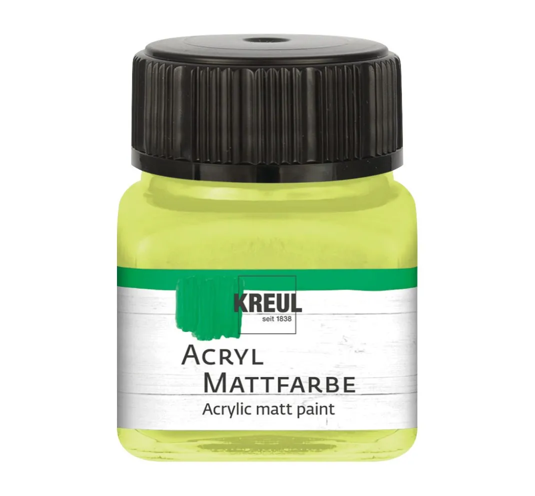 Kreul Kreative Bastelfarbe>KREUL Acryl Mattfarbe, 20 ml
