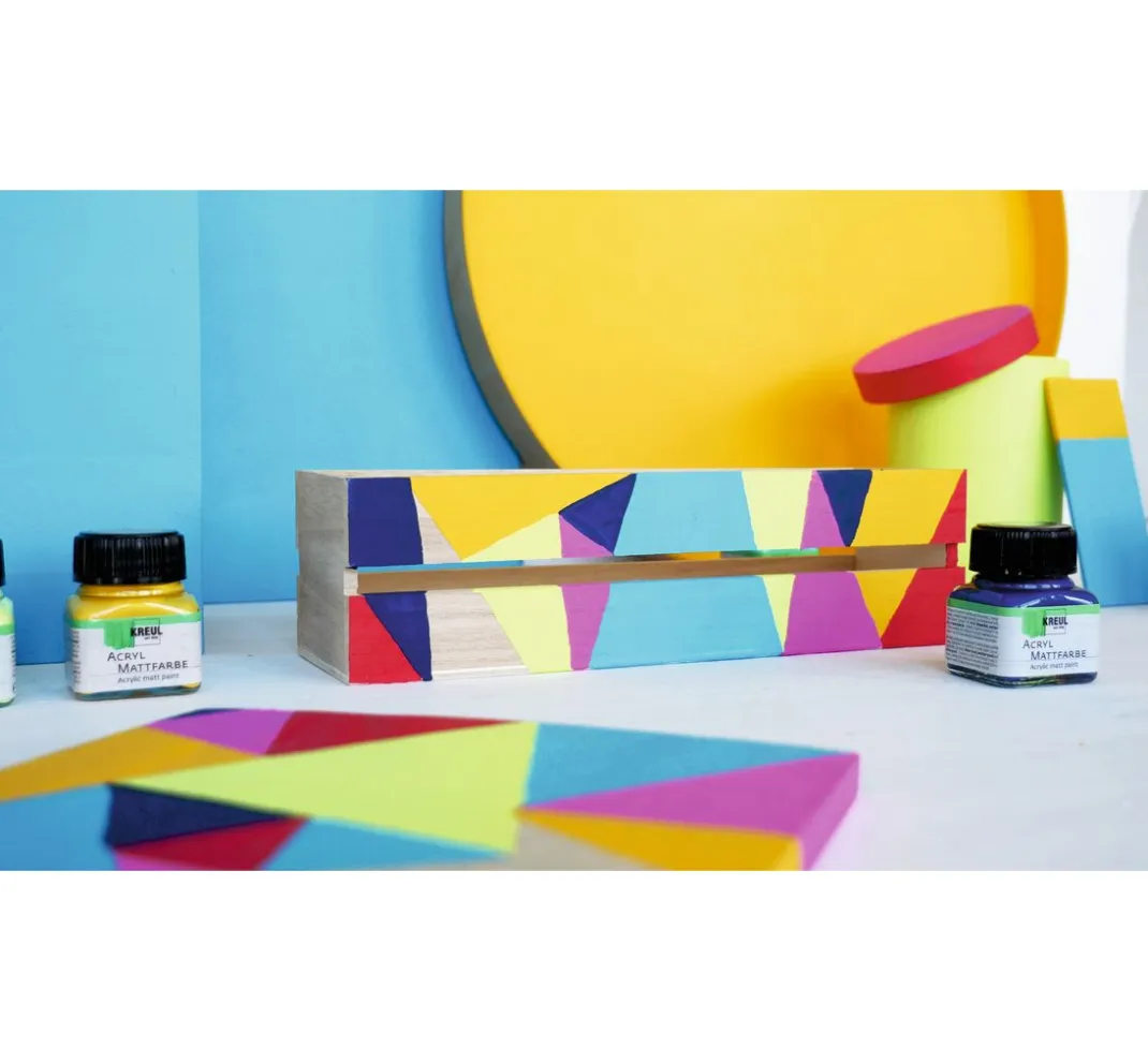 Kreul Kreative Farbsets|Bastelfarbe>KREUL Acryl Mattfarben-Set "Color Living"