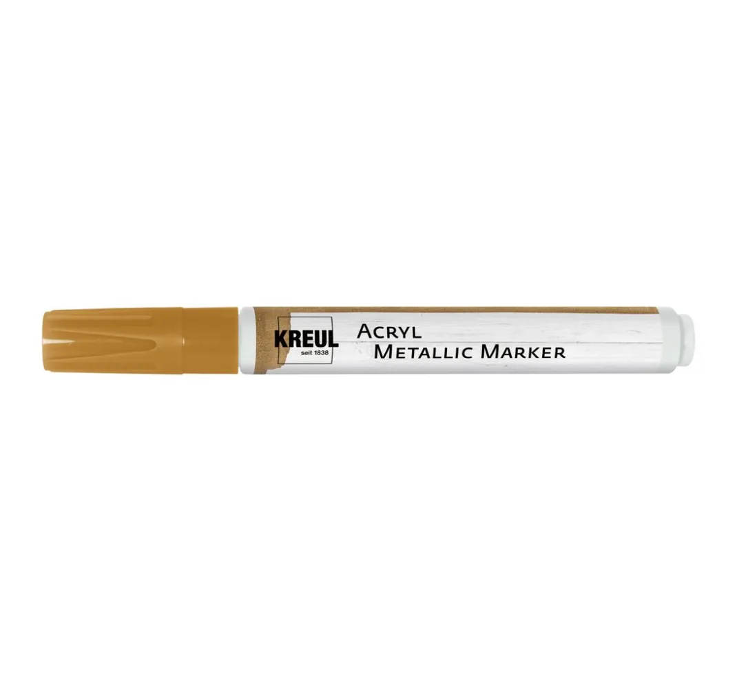Kreul Kreative Künstlerfarbe|Stifte>KREUL Acryl Metallic Marker medium