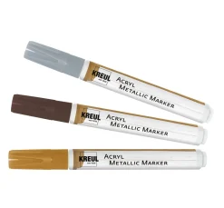 Kreul Kreative Künstlerfarbe|Stifte>KREUL Acryl Metallic Marker medium