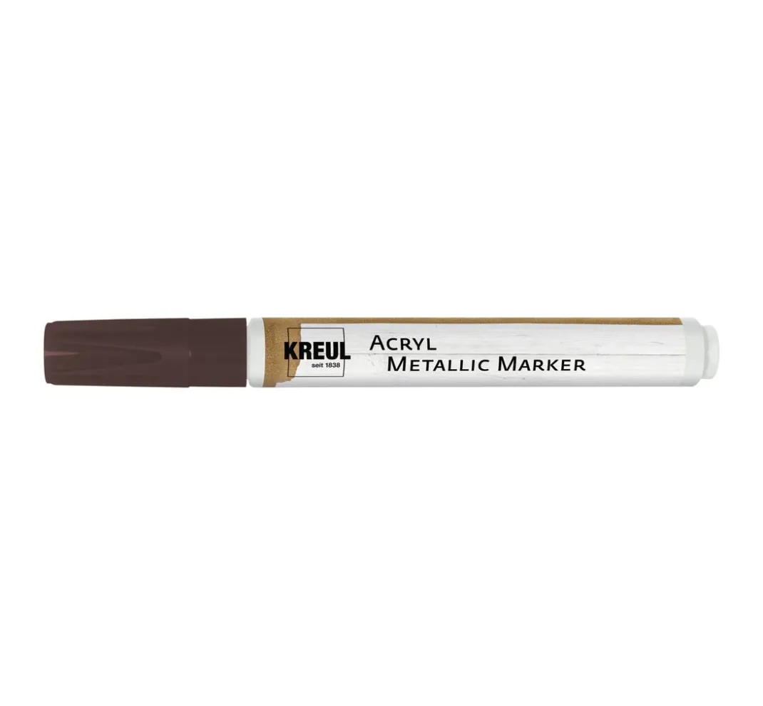 Kreul Kreative Künstlerfarbe|Stifte>KREUL Acryl Metallic Marker medium