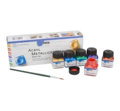 Kreul Kreative Effektfarbe>KREUL Acryl Metallicfarben Creativ-Set