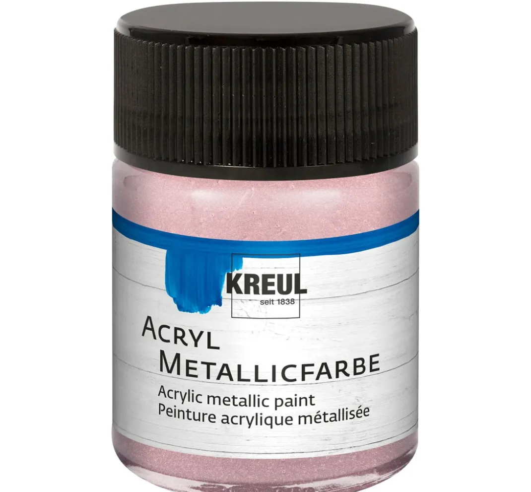 Kreul Kreative Malen & Zeichnen|Effektfarbe>KREUL Acryl Metallicfarbe, 50 ml
