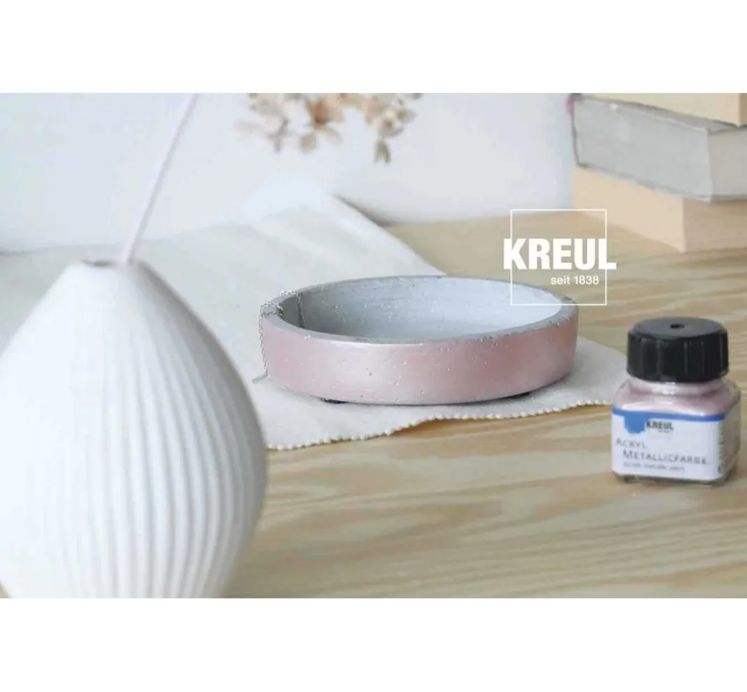 Kreul Kreative Malen & Zeichnen|Effektfarbe>KREUL Acryl Metallicfarbe, 50 ml