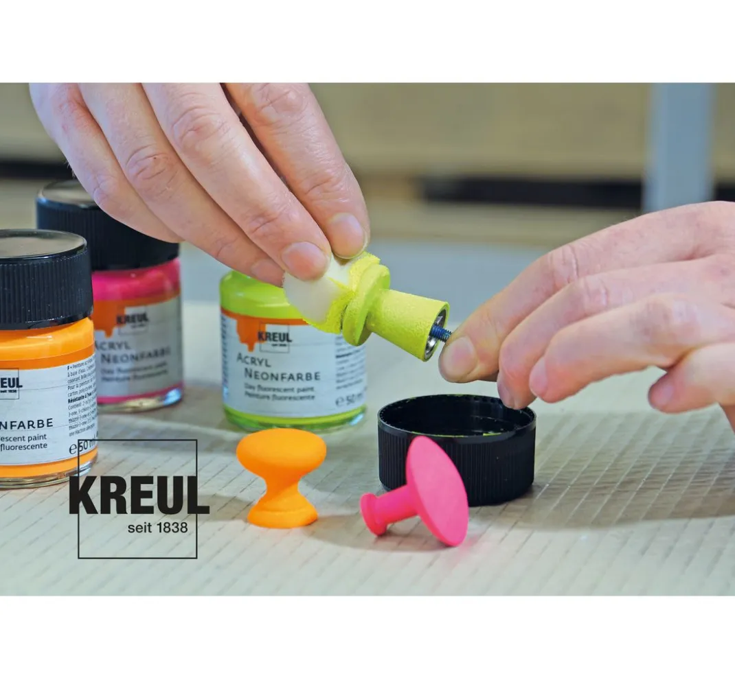 Kreul Kreative Malen & Zeichnen|Effektfarbe>KREUL Acryl Neonfarbe, 20 ml