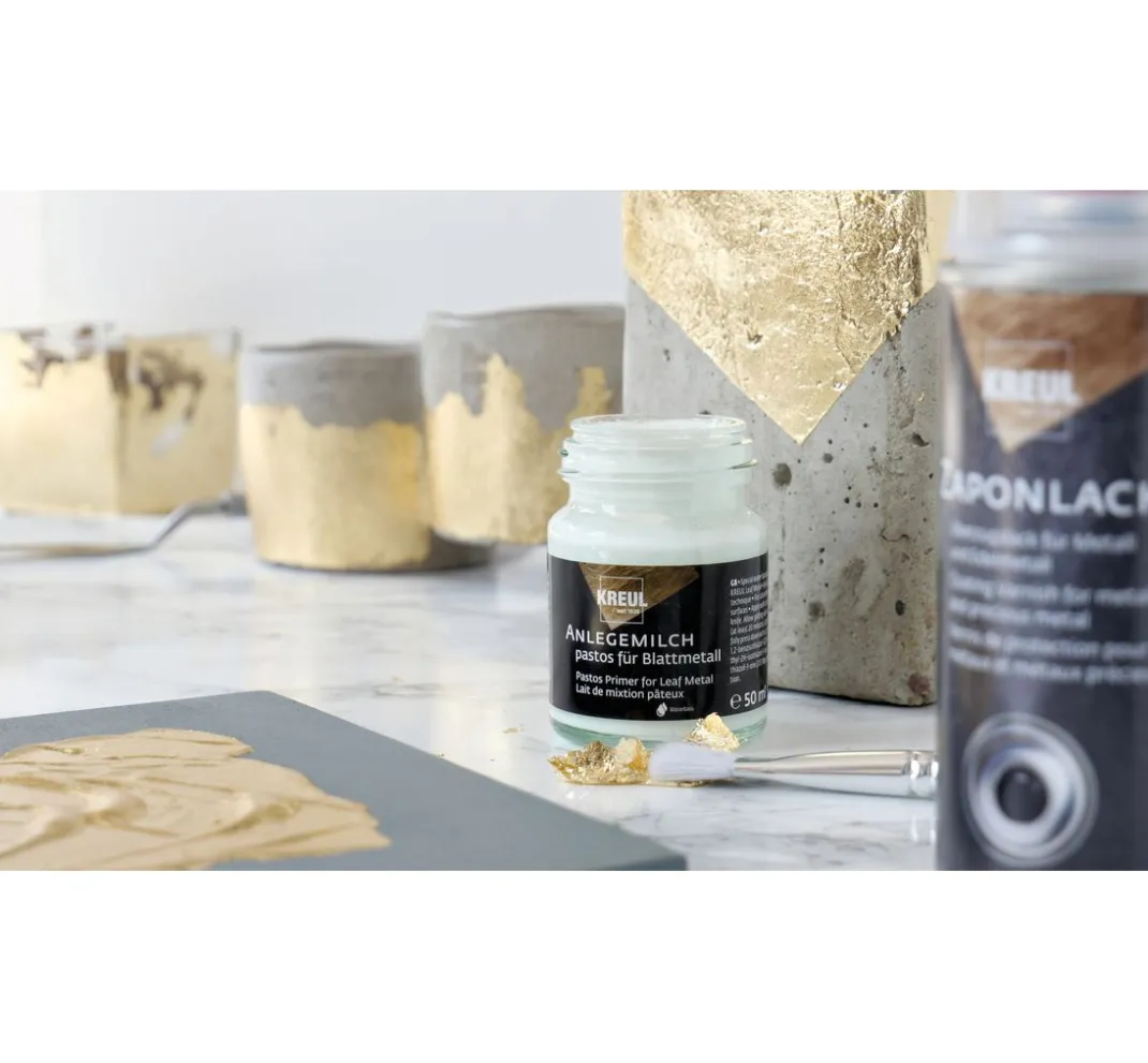Kreul Kreative Vergolden|Klebstoffe>KREUL Anlegemilch, pastös, 50 ml