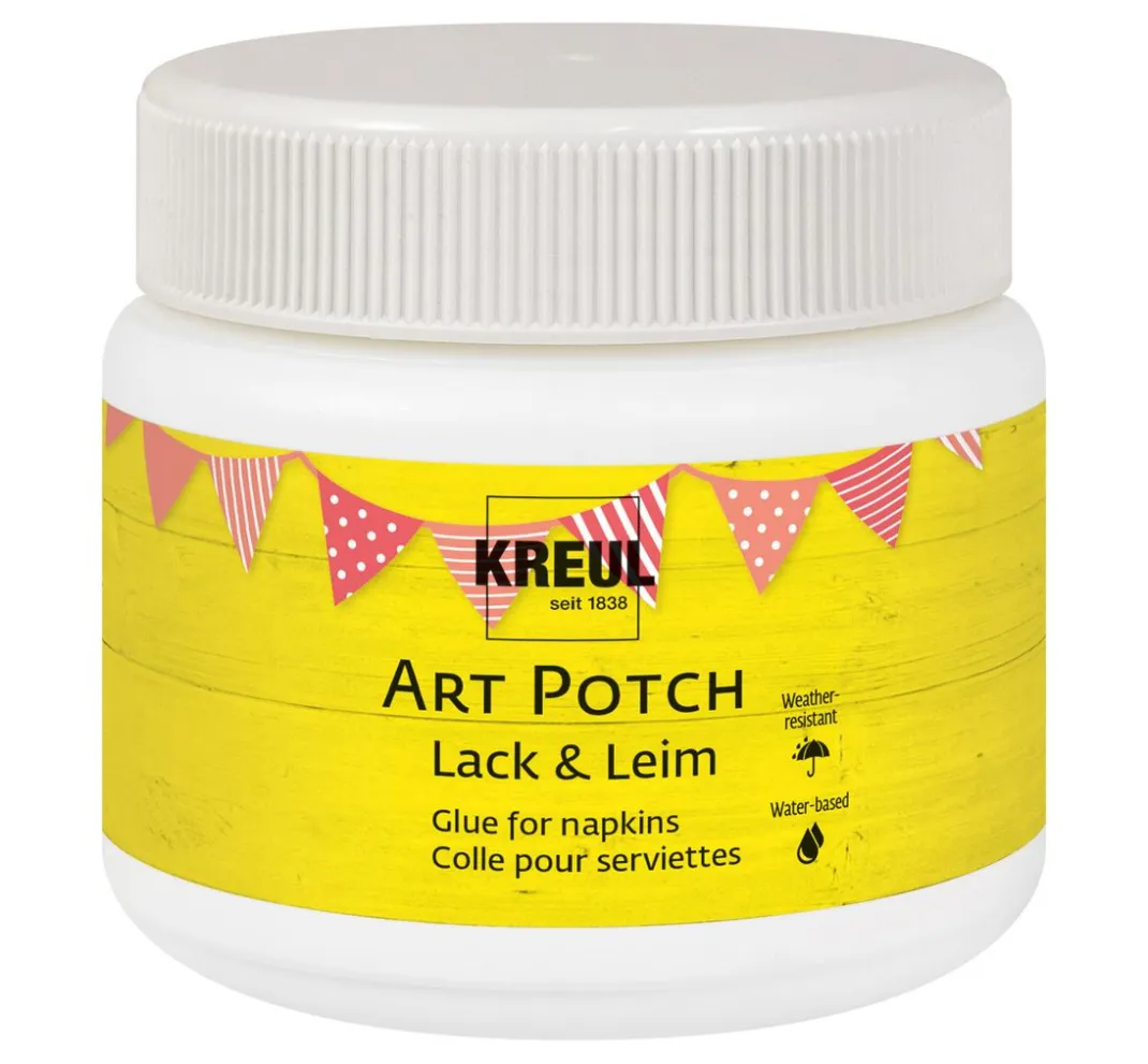 Kreul Kreative Kleber|Serviettenlack>KREUL Art Potch Lack & Leim "Matt", 154 g / 150 ml