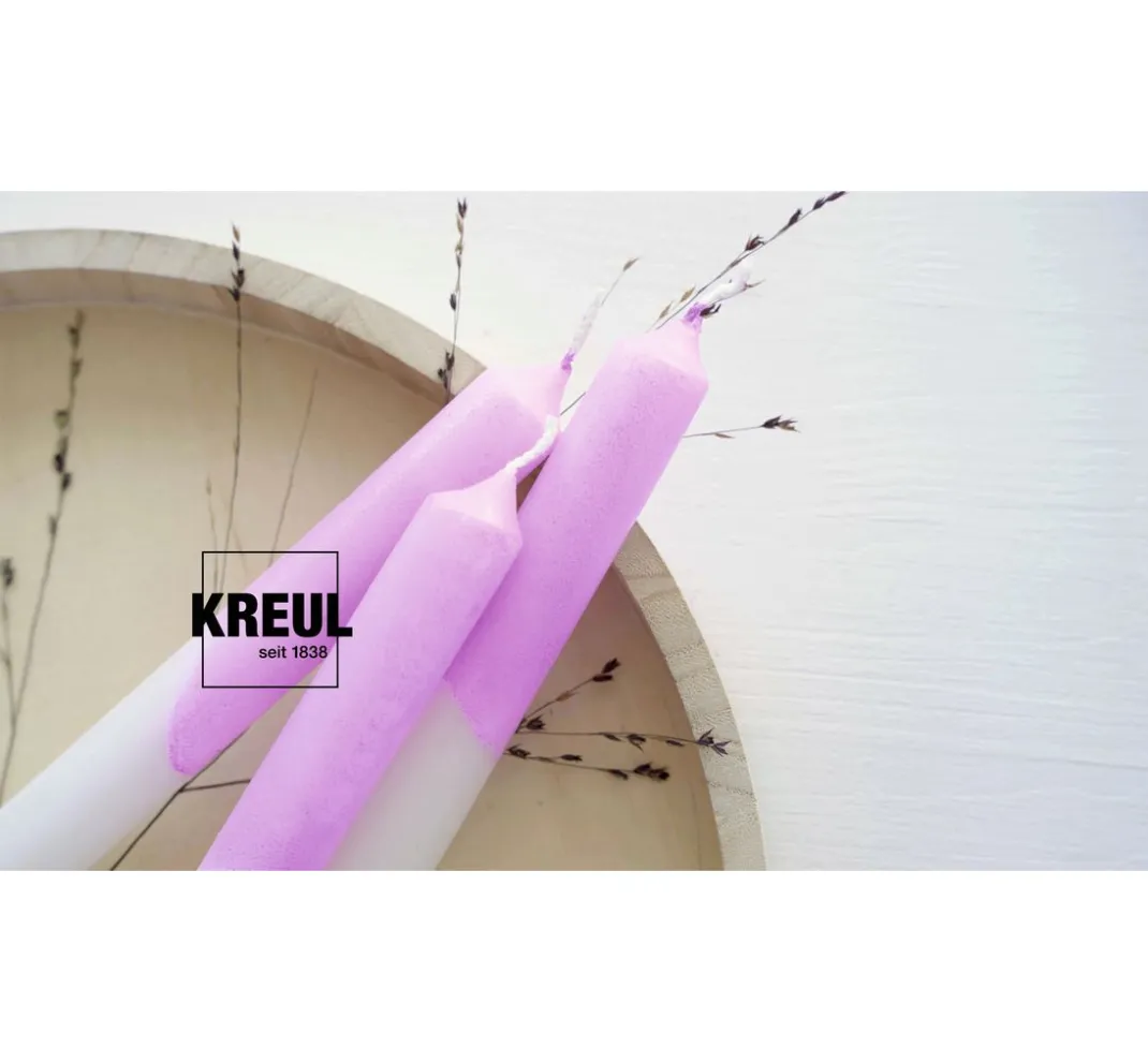 Kreul Kerzen Gestalten|Bastelsets>Candle Pen "Bee Happy", 6er Set