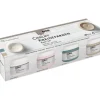 Kreul Kreative Kreidefarbe|Effektfarbe>KREUL Chalky Kreidefarben Basis-Set, 4 x 150 ml