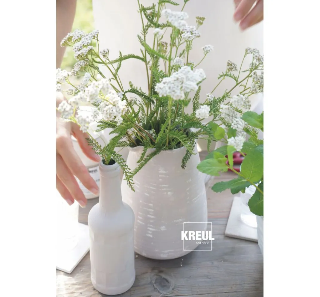 Kreul Kreative Kreidefarbe|Effektfarbe>KREUL Chalky Kreidefarben Basis-Set, 4 x 150 ml