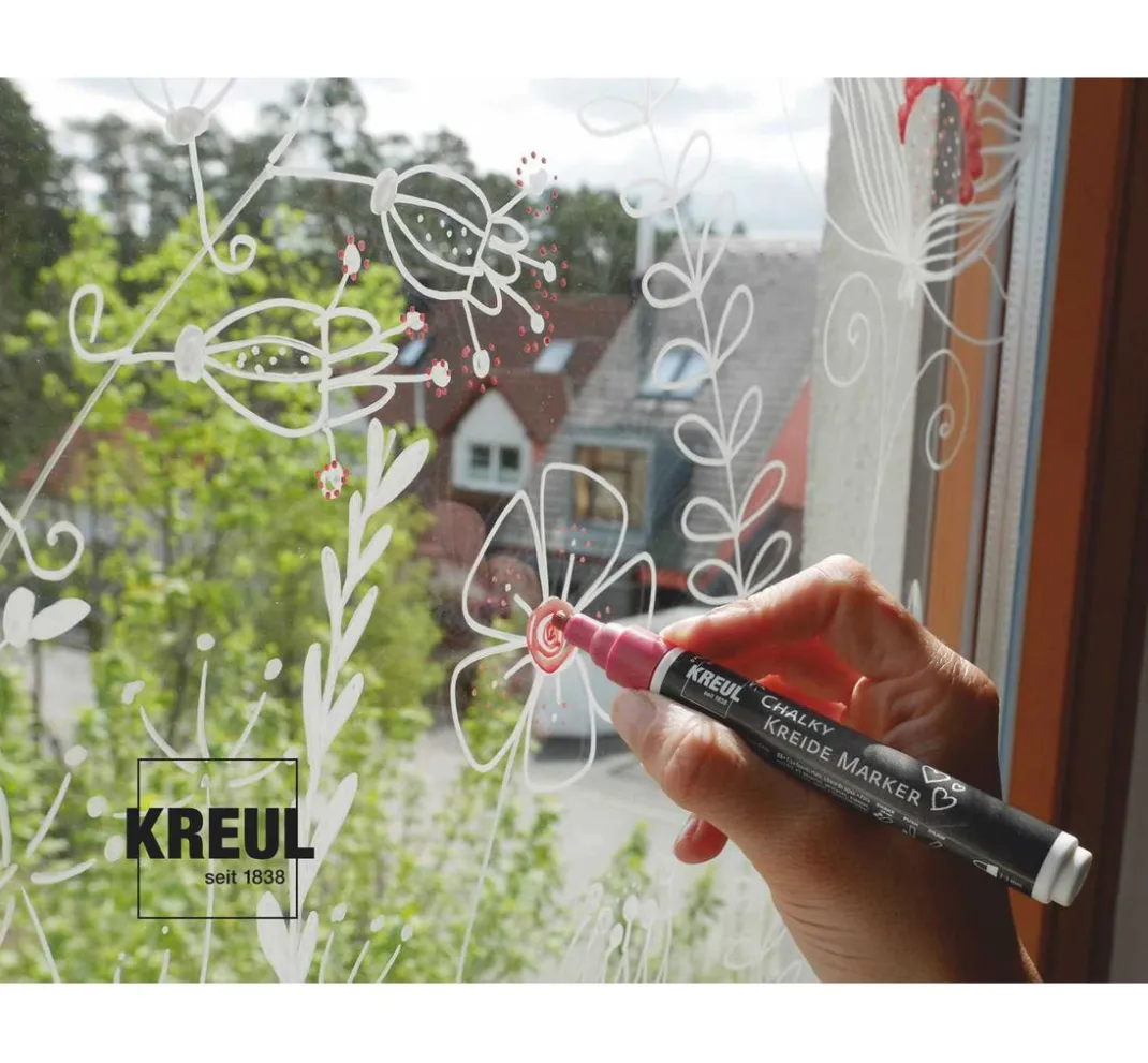 Kreul Kreative Stifte|Kreidefarbe>KREUL Chalky Kreidemarker "Medium"
