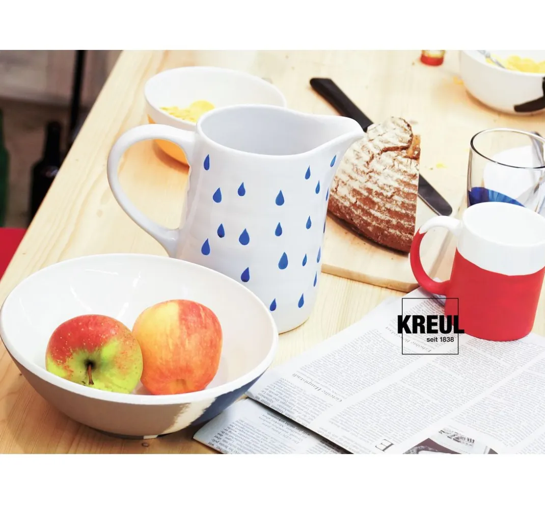 Kreul Kreative Kreidefarbe|Glas- & Porzellanmalfarbe>KREUL Glass & Porcelain "Chalky"