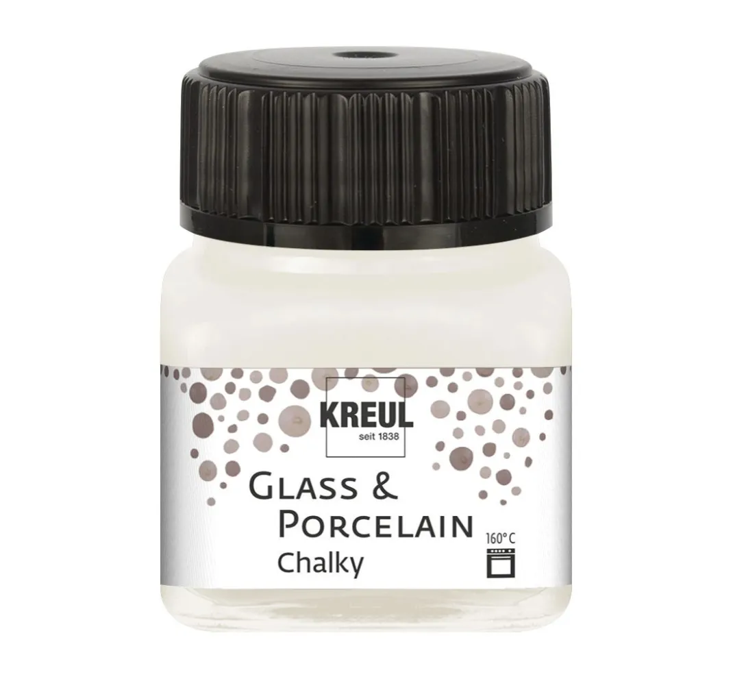 Kreul Kreative Kreidefarbe|Glas- & Porzellanmalfarbe>KREUL Glass & Porcelain "Chalky"
