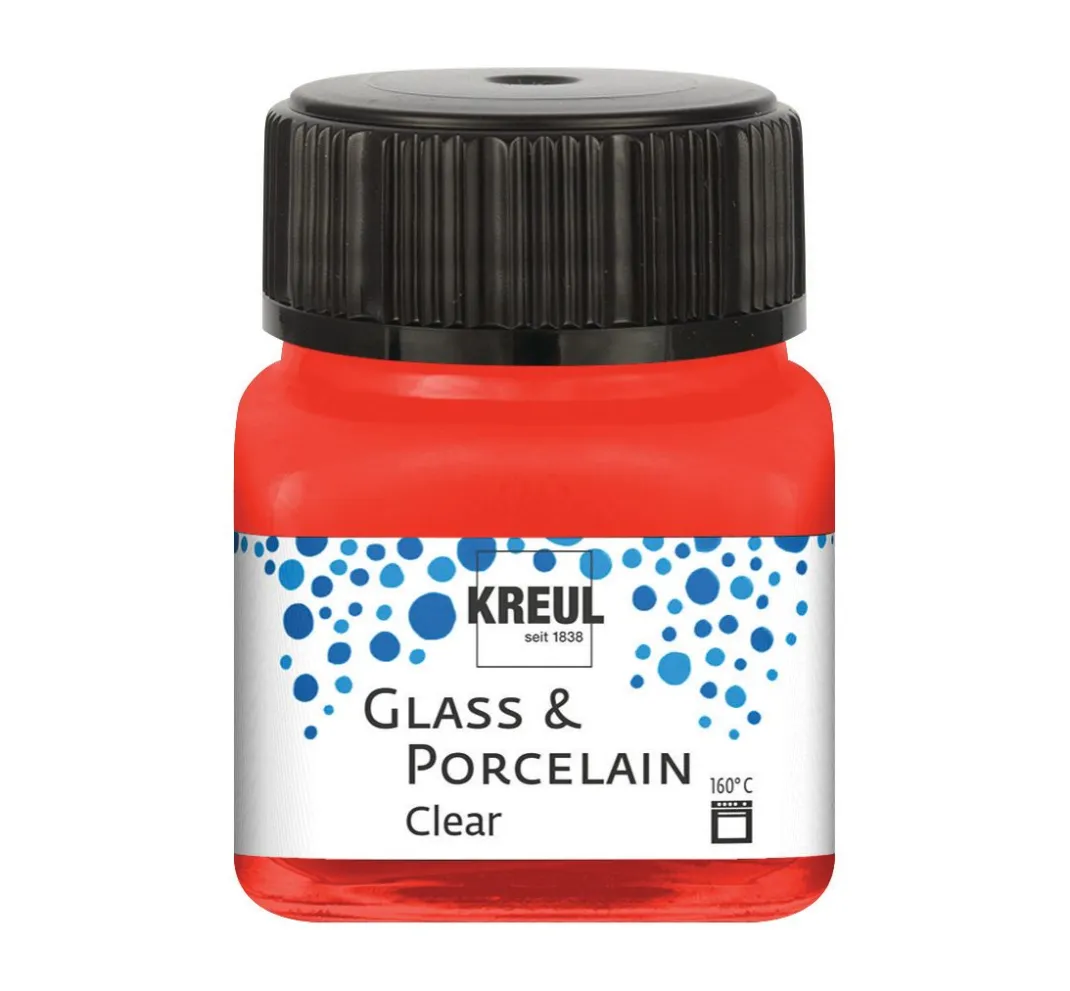 Kreul Kreative Glas- & Porzellanmalerei|Glas- & Porzellanmalfarbe>KREUL Glass & Porcelain "Clear"