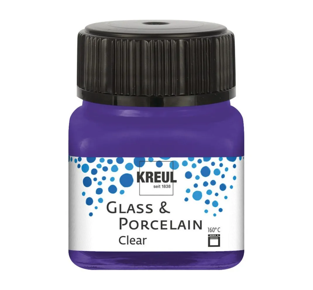 Kreul Kreative Glas- & Porzellanmalerei|Glas- & Porzellanmalfarbe>KREUL Glass & Porcelain "Clear"