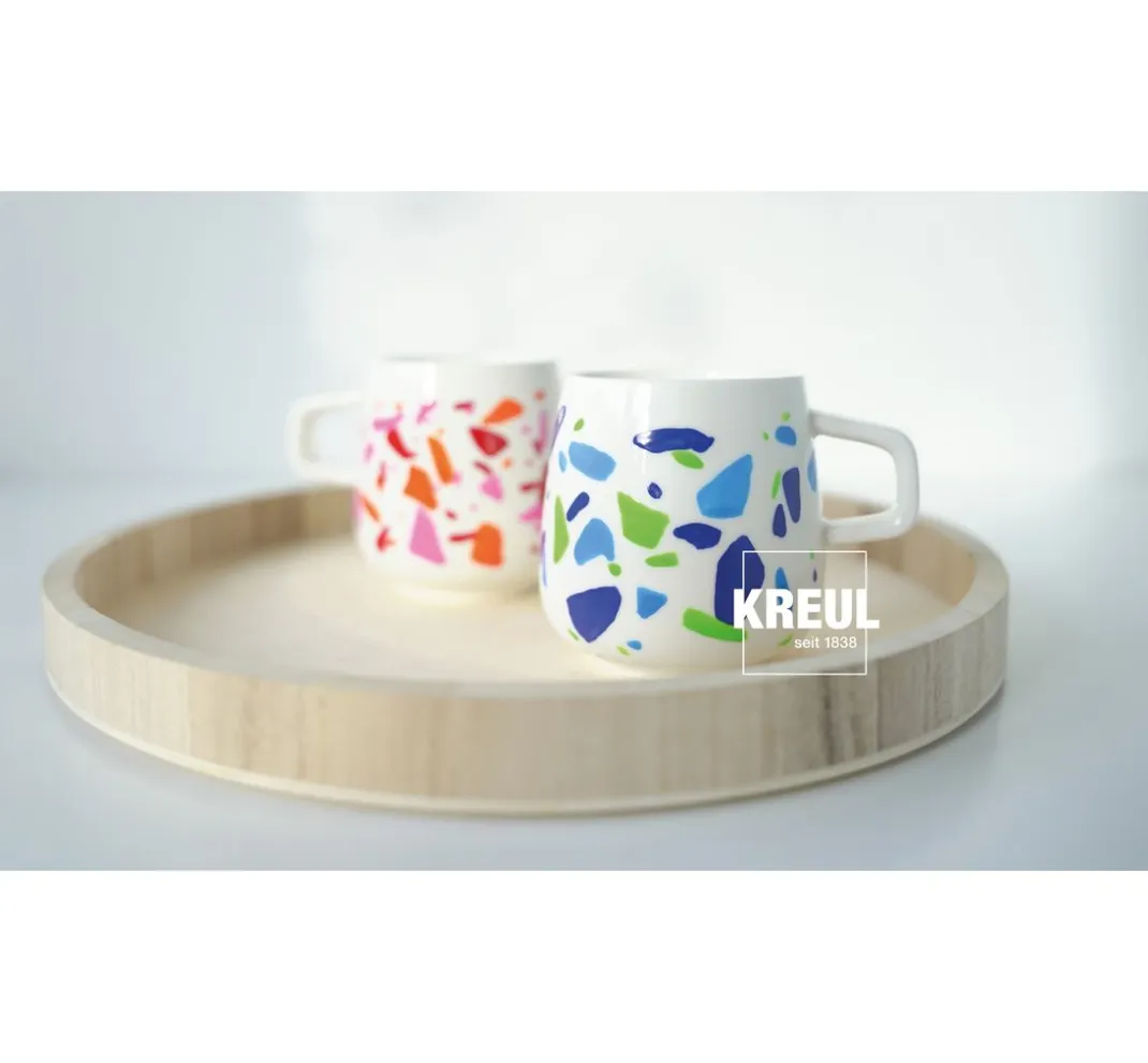 Kreul Kreative Farbsets|Glas- & Porzellanmalfarbe>KREUL Glass & Porcelain Classic-Set "Color Living"