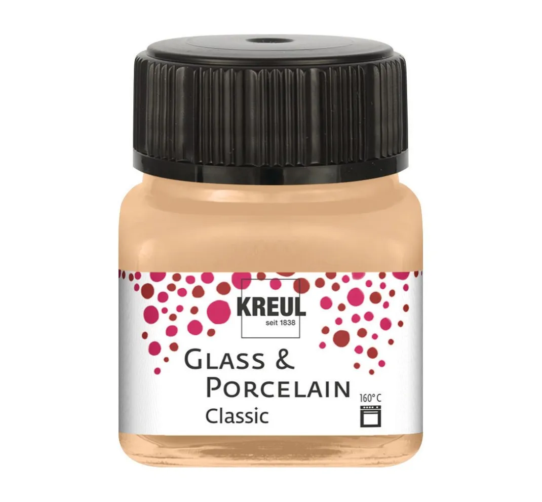 Kreul Kreative Glas- & Porzellanmalfarbe|Glas- & Porzellanmalerei>KREUL Glass & Porcelain "Classic-Metallic"