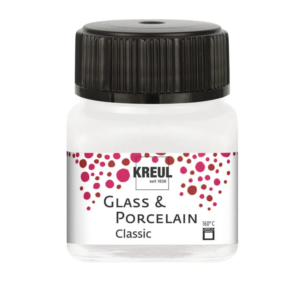 Kreul Kreative Glas- & Porzellanmalfarbe|Glas- & Porzellanmalerei>KREUL Glass & Porcelain "Classic-Metallic"