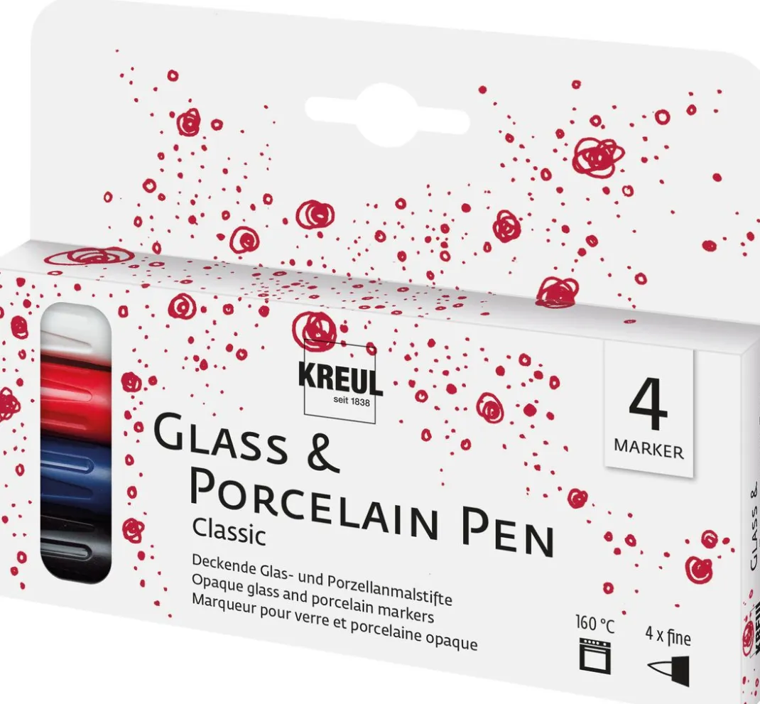Kreul Kreative Stifte>KREUL Glass & Porcelain Pen "Classic" fine