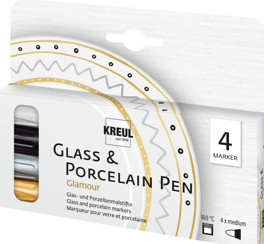 Kreul Kreative Stifte>KREUL Glass & Procelain Pen "Glamour"