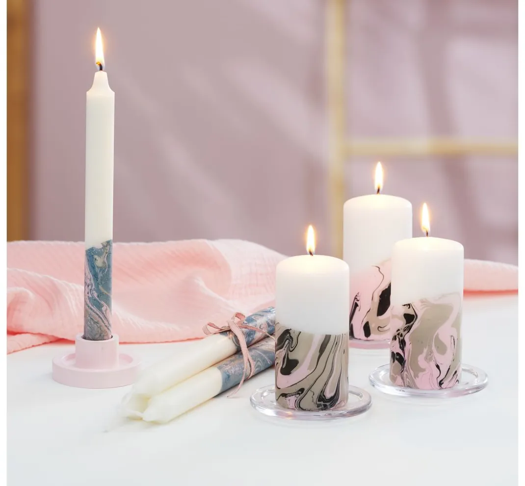 Kreul Kreative Marmorieren|Effektfarbe>KREUL Magic Marble Set "Chalky"