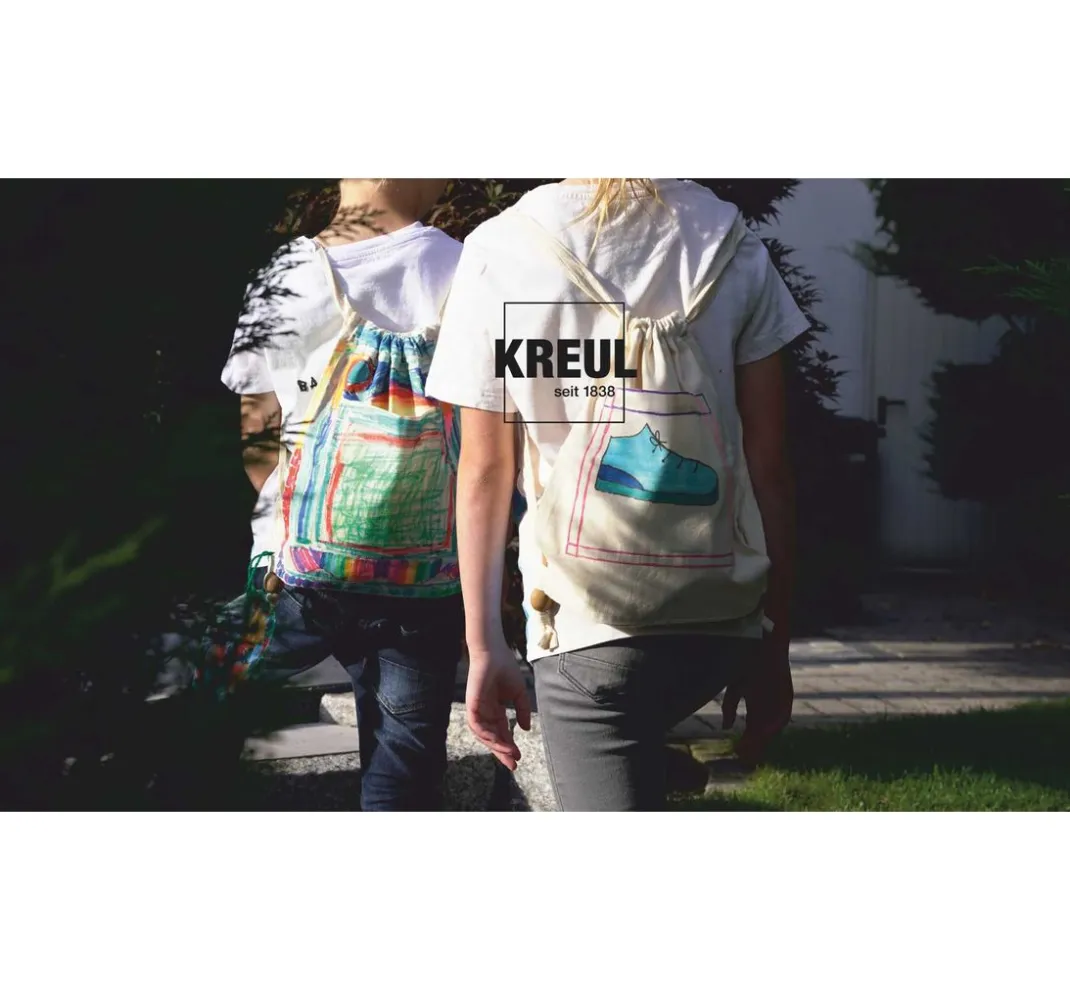 Kreul Kreative Textilfarbe|Stifte>KREUL Textil Marker medium "Junior", 18er-Set