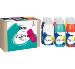 Kreul Künstler Künstlerfarbe>KREUL Triton Acrylic Liquid Set "Modern Mix Colors"