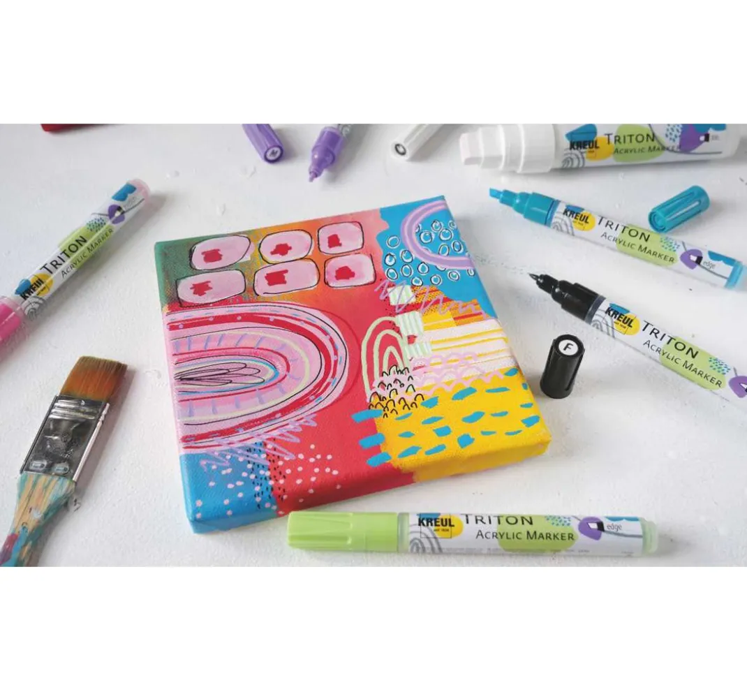 Kreul Künstler Stifte|Künstlerfarbe>KREUL Triton Acrylic Marker "edge"
